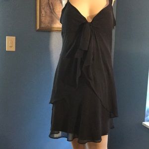 All silk LBD juniors L but fit when I was size six